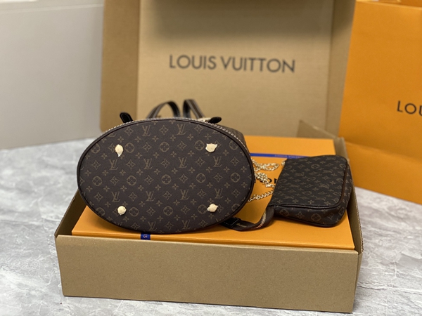 ルイヴィトンバッグ細部ディテール